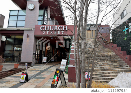 長野県軽井沢　旧軽井沢銀座通り　CHURCH　STREET 113397984