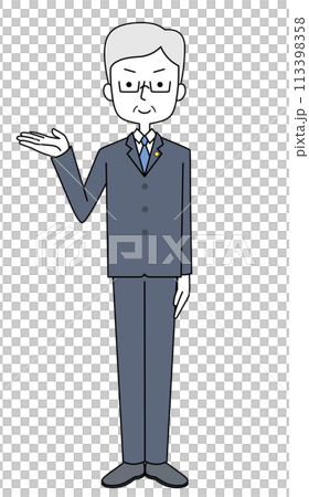 Information Illustration of a male politician Information Illustration of a male politician 113398358