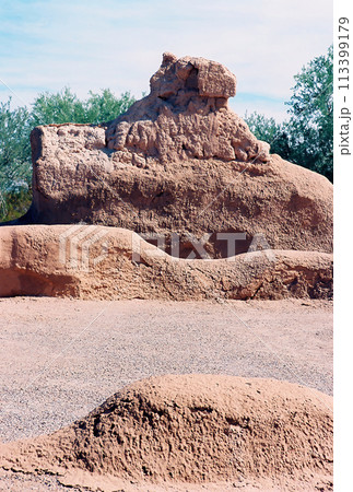 Ancient Casa Grande Ruins National Monument on Film Ancient Casa Grande Ruins National Monument on Film 113399179