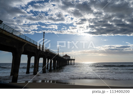 海に沈む夕日 海に沈む夕日 113400200
