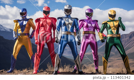 架空の戦隊ヒーロー 113401342