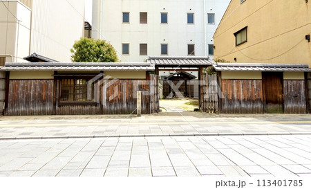 千利休屋敷趾の風景　大阪府堺市堺区 113401785