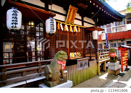安倍晴明神社　本殿　陰陽師 安倍晴明の誕生地　大阪府 大阪市 阿倍野区 阿倍野元町 113401806