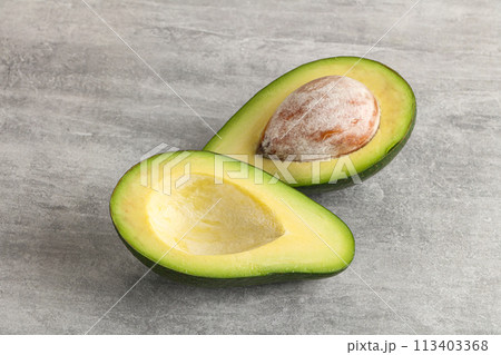 Ripe raw exotic avocado fruit 113403368