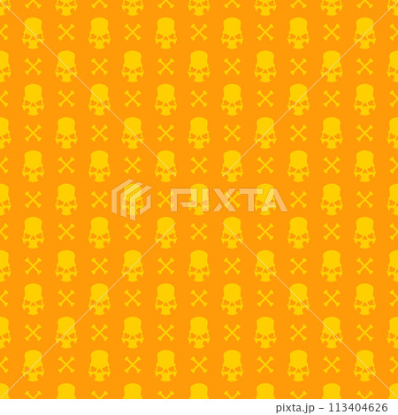 Halloween seamless pattern vector design for background 113404626