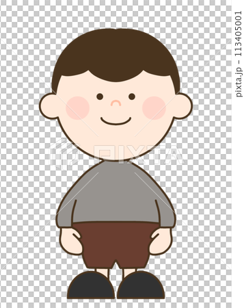 有兩個頭的可愛男孩 113405001