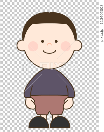 有兩個頭的可愛男孩 113405008
