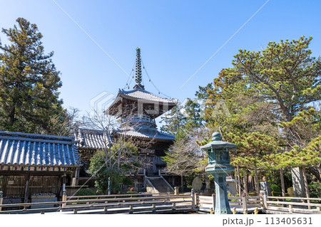 【第1番札所】霊山寺　多宝塔【四国八十八箇所】 113405631