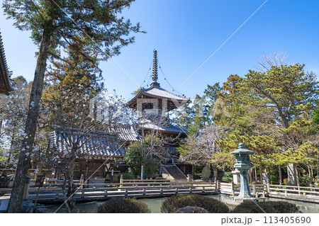 【第1番札所】霊山寺 多宝塔 放生池【四国八十八箇所】 【第1番札所】霊山寺 多宝塔 放生池【四国八十八箇所】 113405690