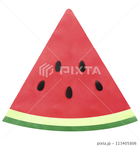 Fresh watermelon slice Fresh watermelon slice 113405806