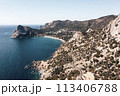 The village of Sudak in the Crimea. Summer landscape. High quality photo 113406788