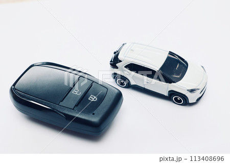 自動車のおもちゃとリモコンキー 自動車のおもちゃとリモコンキー 113408696