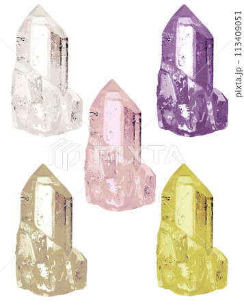 水晶（5色） 113409051