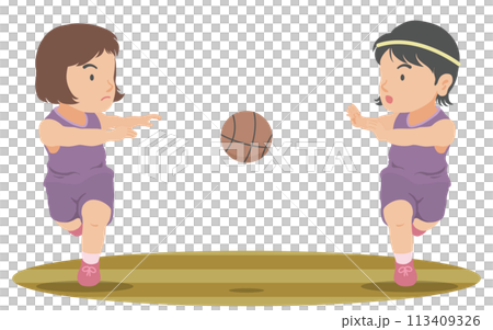 ランニングパス バスケットボール ランニングパス バスケットボール 113409326