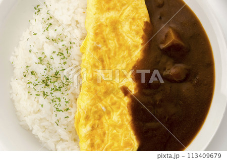 オムレツカレー オムレツカレー 113409679