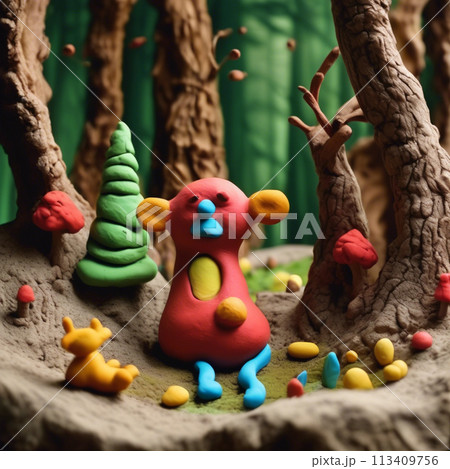 自然の中にいてる妖精 113409756