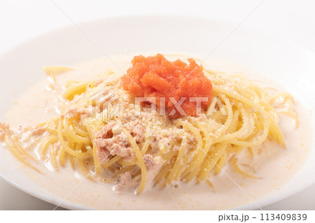 明太子クリームパスタ 明太子クリームパスタ 113409839