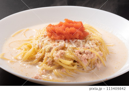 明太子クリームパスタ 明太子クリームパスタ 113409842