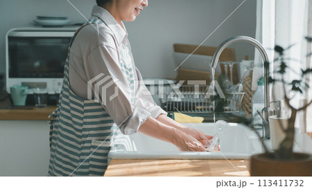 a forty-something woman 113411732