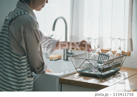 a forty-something woman a forty-something woman 113411738