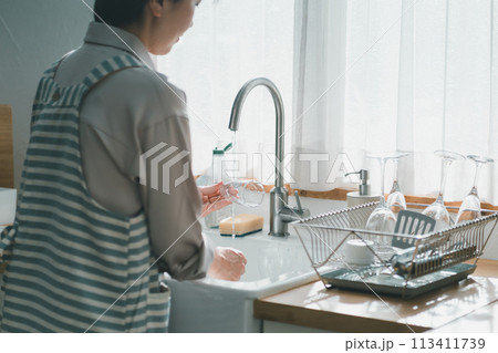 a forty-something woman 113411739