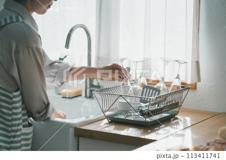 a forty-something woman a forty-something woman 113411741