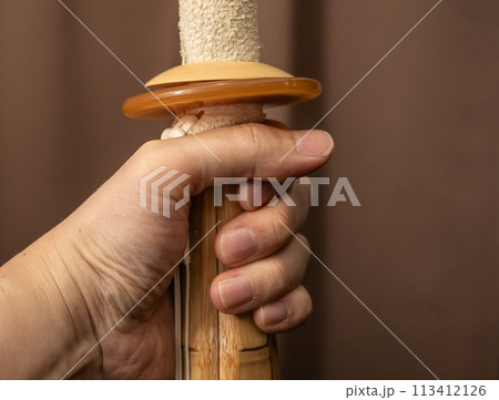 剣道の竹刀 113412126