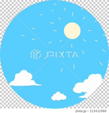 晴天・丸風景 113412989