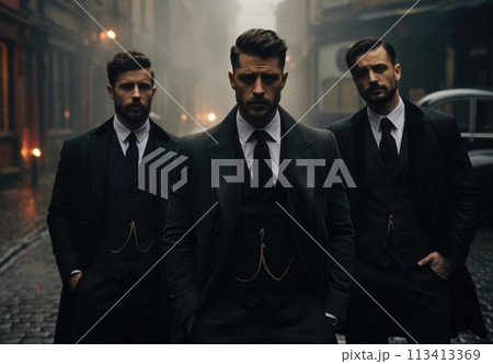 Timeless elegance and modern flair: a curated guide to gentlemen's style, blending sophistication individuality in fashion , encapsulating essence of sartorial refinement contemporary trends. 113413369