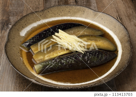茄子の煮浸し　 113413703