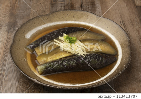 茄子の煮浸し　 113413707