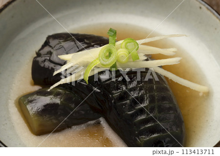 茄子の煮浸し　 113413711