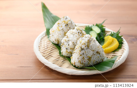 高菜おにぎり 高菜おにぎり 113413924