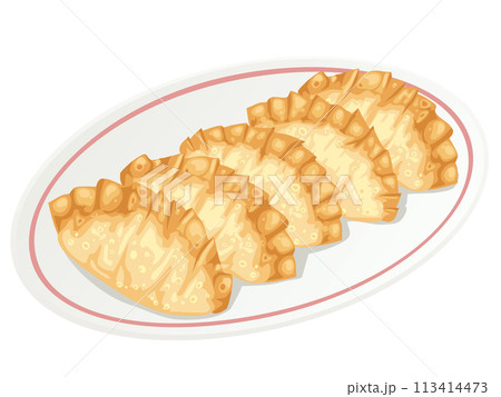 揚げ餃子 揚げ餃子 113414473