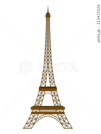 Travel famous monument. Journey concept of world countries. Composition with famous landmark object. Time to travel around the world. Vector illustration Travel famous monument. Journey concept of world countries. Composition with famous landmark object. Time to travel around the world. Vector illustration 113415328