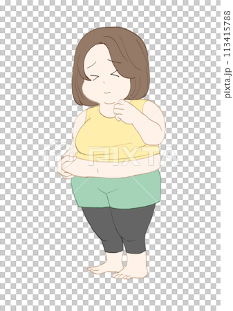 超重的女人 113415788