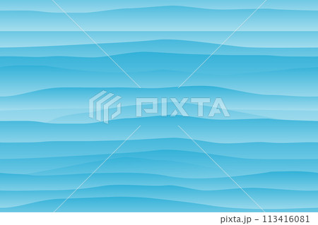 Minimal sand dune abstract landscape seamless pattern, background with wave pattern 113416081
