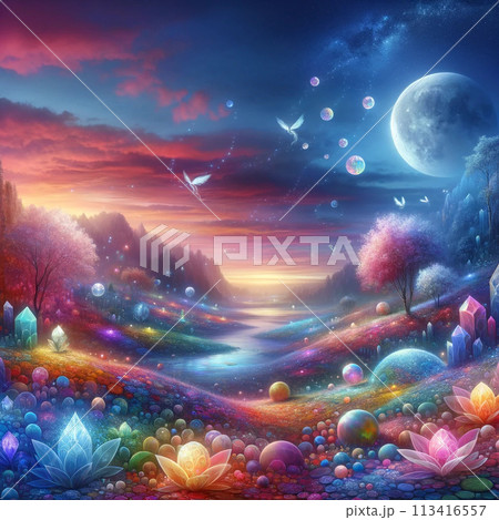 異次元スピリチュアル:ファンタジーで幻想的な光と花の風景 異次元スピリチュアル:ファンタジーで幻想的な光と花の風景 113416557
