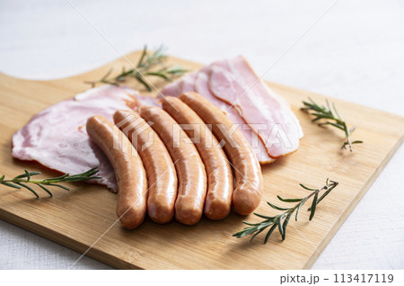 ソーセージ ロースハム ベーコン 盛り合わせ ソーセージ ロースハム ベーコン 盛り合わせ 113417119