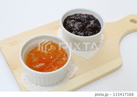 ジャム(マーマレード & ブルーベリー) ジャム(マーマレード & ブルーベリー) 113417168