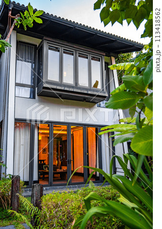 View of Natai beach resort in Khao Lak, Phang Nga, Thailand 113418562