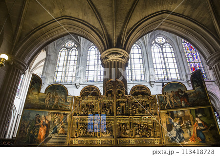 Saint-Germain Auxerrois church, Paris, France 113418728