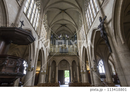 Saint-Germain Auxerrois church, Paris, France 113418801