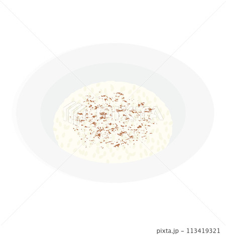ライスプディングのイラスト ライスプディングのイラスト 113419321