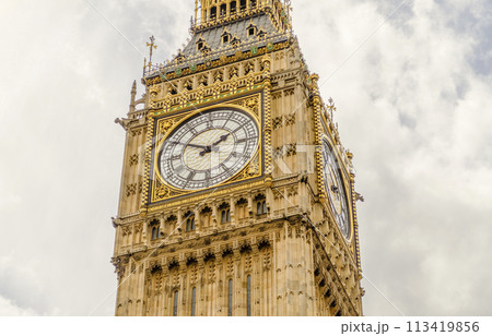 The Big Ben, Houses of Parliament, London, UK The Big Ben, Houses of Parliament, London, UK 113419856