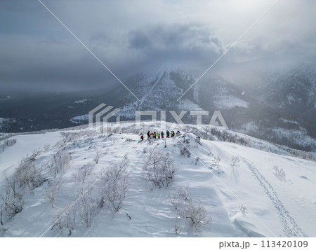 Yuzhno-Sakhalinsk, Match 03.2024 Ski resort Mountain Air Resort, Yuzhno-Sakhalinsk, Russia. Yuzhno-Sakhalinsk, Match 03.2024 Ski resort Mountain Air Resort, Yuzhno-Sakhalinsk, Russia. 113420109