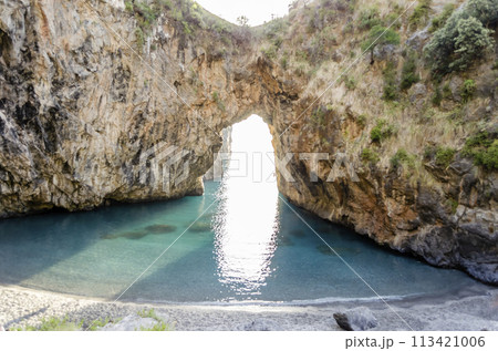 Arcomagno beach, Coast of the Cedars, Tyrrhenian Sea, Italy 113421006