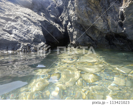 Dino Island on the Coast of the Cedars, Tyrrhenian Sea, Italy 113421023