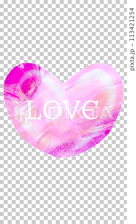 ハート 113421254