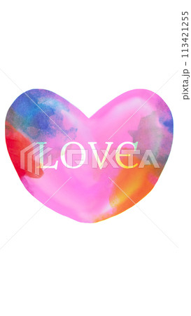 ハート 113421255